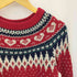 ウールリッチ WOOLRICH 80-90s THE WOMAN ノルディック柄 ウールニットセーター レディース L