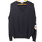 ジョンスメドレー JOHN SMEDLEY Vネック ウールセーター メンズ L