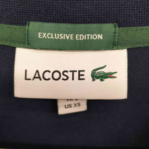 ラコステ LACOSTE ロゴパッチ クルーネック S/S Tシャツ メンズ import:XS