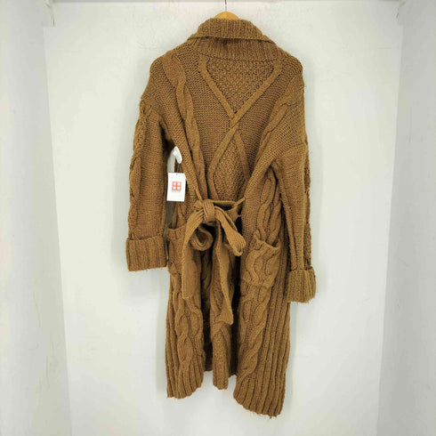 アメリ AMERI ケーブルニット ロングカーディガン レディース FREE