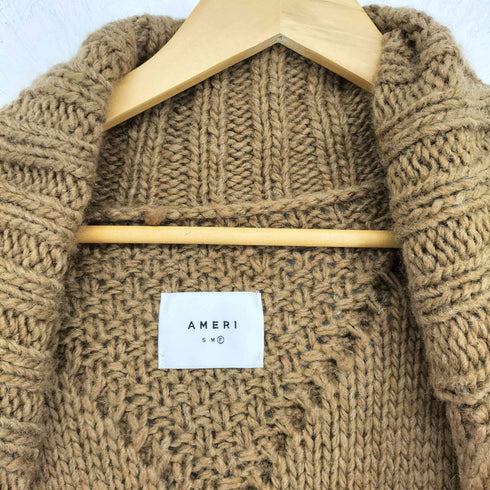 アメリ AMERI ケーブルニット ロングカーディガン レディース FREE