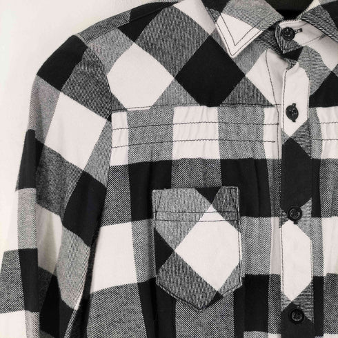 フィフティーファイブディーエスエル 55DSL チェックネルシャツ メンズ