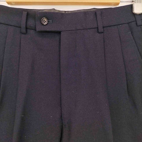コムデギャルソンオム COMME des GARCONS HOMME 80s AD表記無 archive ウールギャバ 2タック センタープレススラックス メンズ JPN:S