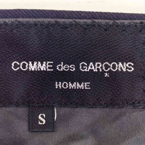 コムデギャルソンオム COMME des GARCONS HOMME 80s AD表記無 archive ウールギャバ 2タック センタープレススラックス メンズ JPN:S