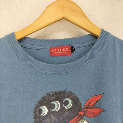 ユウコヒグチ Yuko Higuchi フロントプリントクルーネックTシャツ メンズ JPN:L