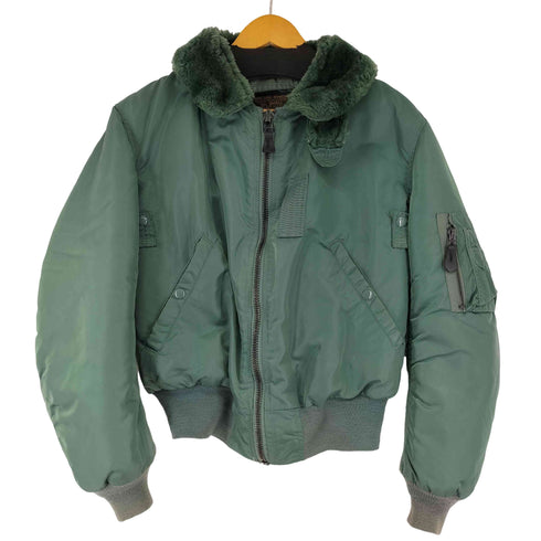 アルファインダストリーズ ALPHA INDUSTRIES 90S USA製 B-15D IDEALジップ メンズ import:S