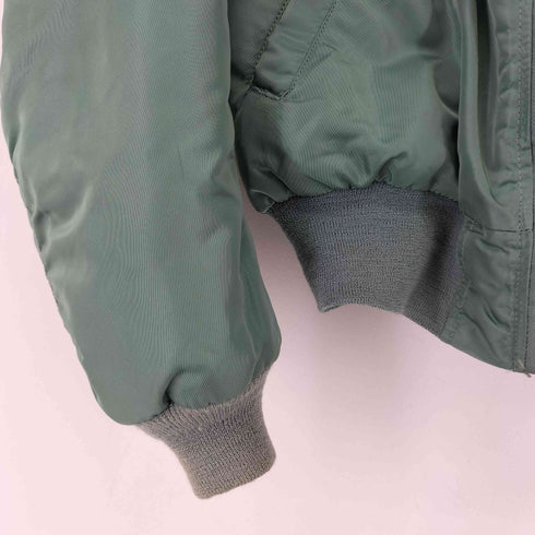アルファインダストリーズ ALPHA INDUSTRIES 90S USA製 B-15D IDEALジップ メンズ import:S