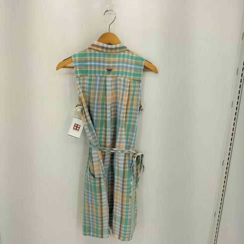 コロンビアスポーツウェア Columbia Sportswear SUPER BONEHEAD チェック柄 ノースリーブワンピース レディース M