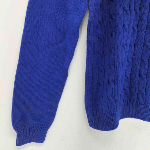 チャップスラルフローレン CHAPS RALPH LAUREN コットンケーブル プルオーバーニット メンズ import:M