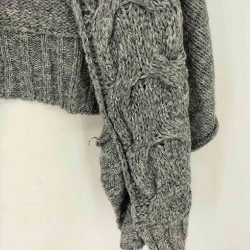 グリーンレーベルリラクシング GREEN LABEL RELAXING アクリル ウール ケープカーディガン レディース