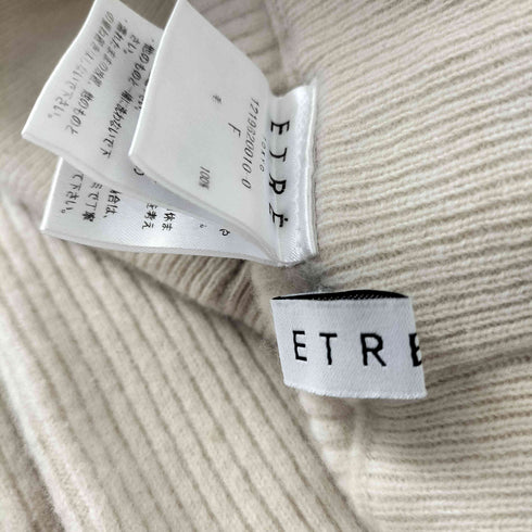 エトレトウキョウ ETRE TOKYO リブ編み スリット レギンス レディース FREE