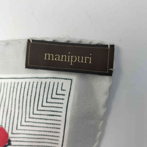 マニプリ manipuri シルクスカーフ レディース 65×65