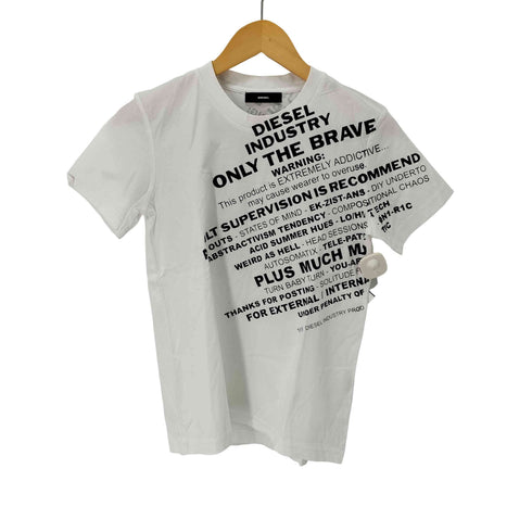 ディーゼル DIESEL テキストプリントTシャツ メンズ JPN:S