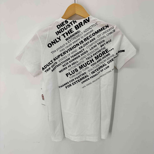 ディーゼル DIESEL テキストプリントTシャツ メンズ JPN:S