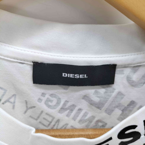ディーゼル DIESEL テキストプリントTシャツ メンズ JPN:S