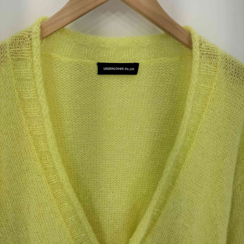アンダーカバー UNDERCOVER mohair long knit cardigan ローゲージモヘア ロングニット カーディガン レディース 3