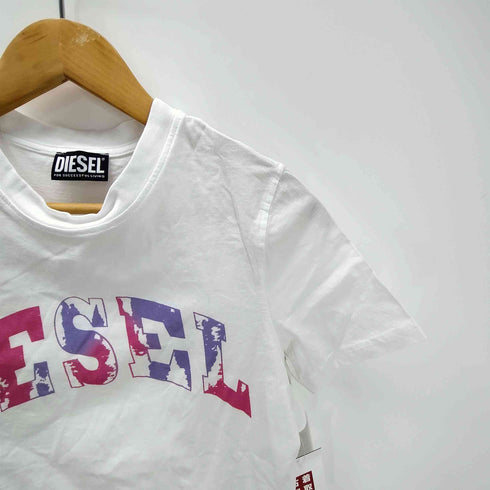 ディーゼル DIESEL T-REG-G11 ロゴプリントTシャツ レディース JPN:M