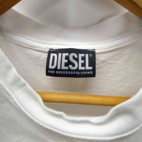 ディーゼル DIESEL T-REG-G11 ロゴプリントTシャツ レディース JPN:M