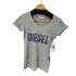 ディーゼル DIESEL ロゴプリントTシャツ Y2K レディース JPN:XS