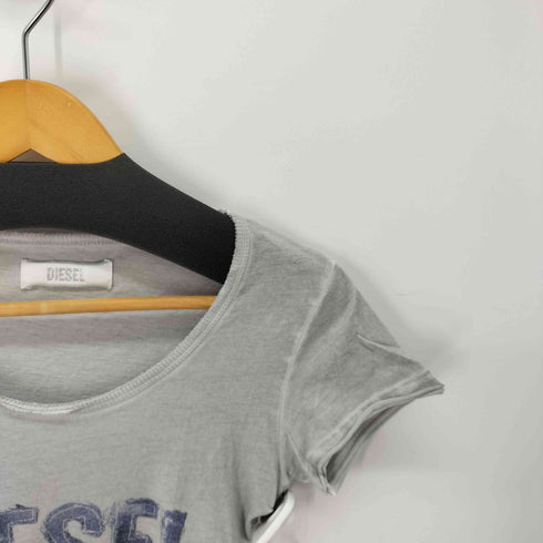 ディーゼル DIESEL ロゴプリントTシャツ Y2K レディース JPN:XS
