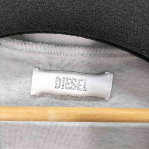 ディーゼル DIESEL ロゴプリントTシャツ Y2K レディース JPN:XS