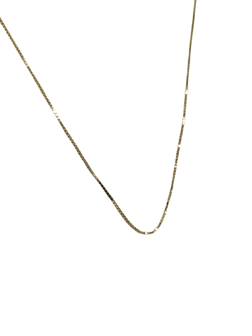 14KGS刻印 ベネアンチェーンネックレス メンズ