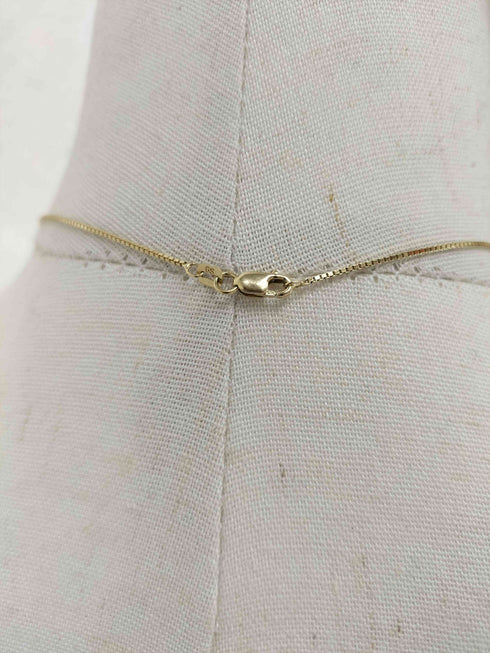 14KGS刻印 ベネアンチェーンネックレス メンズ