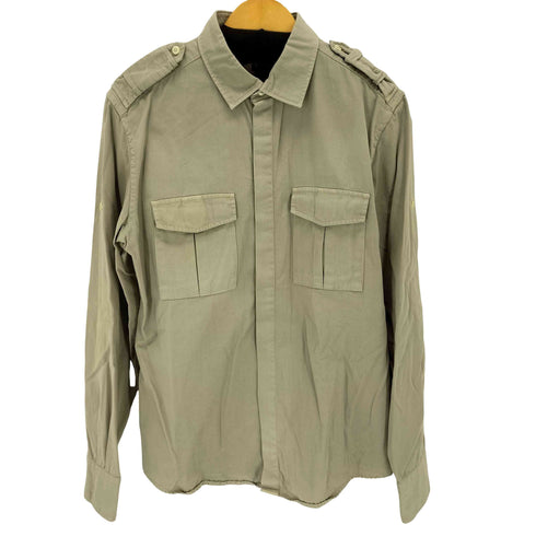 イレブンティ eleventy L/Sコットンワークシャツ メンズ JPN:M