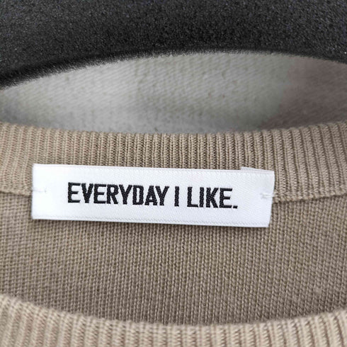 エブリデイアイライク EVERYDAY I LIKE 21AW クルーネック プルオーバー レディース