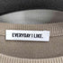 エブリデイアイライク EVERYDAY I LIKE 21AW クルーネック プルオーバー レディース