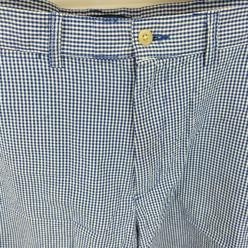 ポロバイラルフローレン Polo by RALPH LAUREN スリランカ製 PROSPECT SHORT プロスペクト シアサッカー ボックスチェック ショートパンツ ショーツ メンズ