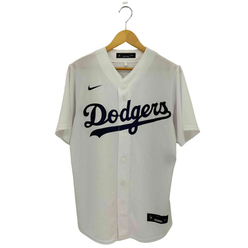 ナイキ NIKE La Dodgers O fficial Home OHTANI 17 ゲームシャツ ユニフォーム メンズ S
