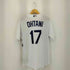 ナイキ NIKE La Dodgers O fficial Home OHTANI 17 ゲームシャツ ユニフォーム メンズ S