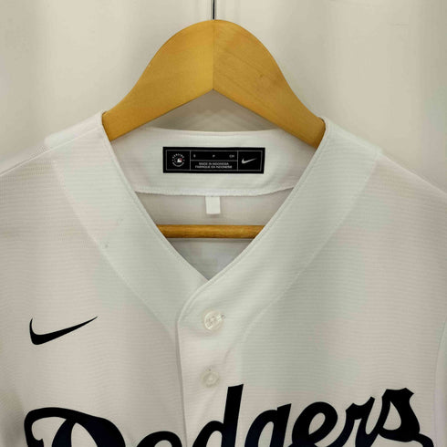 ナイキ NIKE La Dodgers O fficial Home OHTANI 17 ゲームシャツ ユニフォーム メンズ S