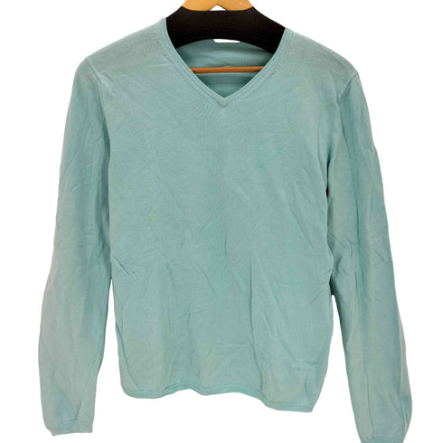 クルチアーニ Cruciani イタリア製 Vネック コットンニット メンズ JPN:44