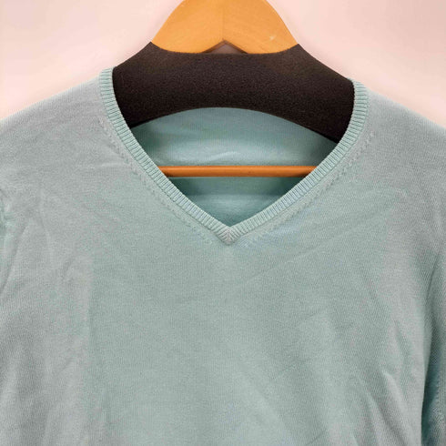 クルチアーニ Cruciani イタリア製 Vネック コットンニット メンズ JPN:44