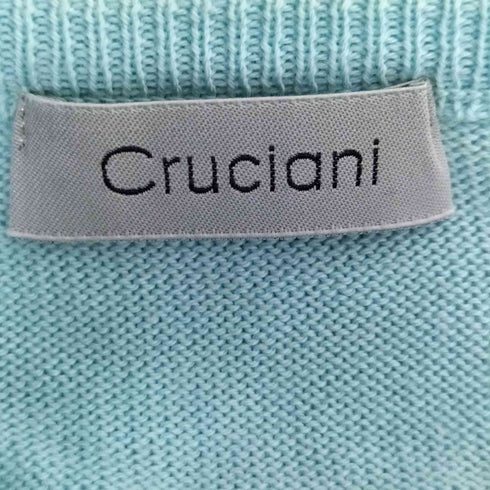 クルチアーニ Cruciani イタリア製 Vネック コットンニット メンズ JPN:44