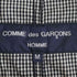 コムデギャルソンオム COMME des GARCONS HOMME 05ss archive 製品洗い 裏地チェック リネン100 3B テーラードジャケット メンズ JPN:M