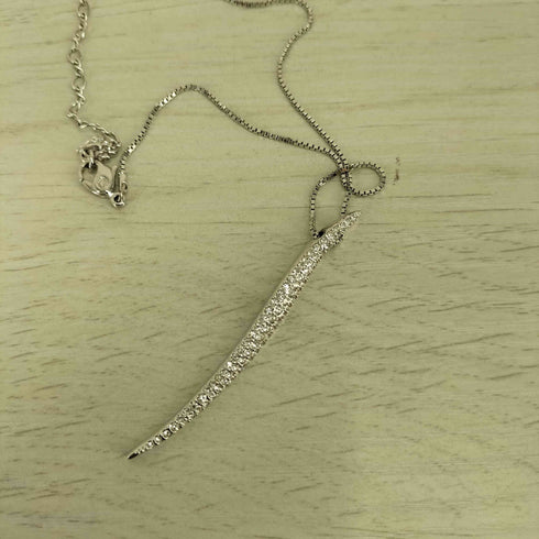 スワロフスキー SWAROVSKI ロング モチーフ ネックレス レディース