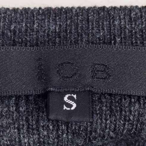 アイシービー ICB 肩ジップ ニット ロング ワンピース レディース JPN:S