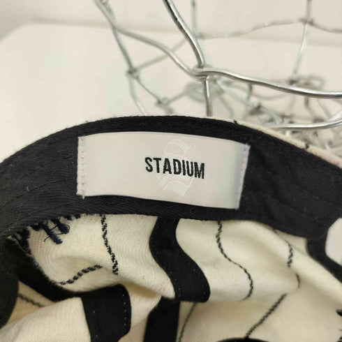 スタジアム STADIUM ストライプデザイン ベースボールキャップ メンズ