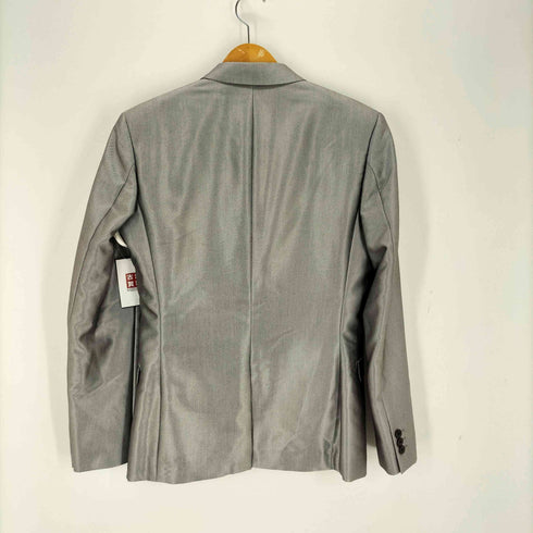 テットオム TETE HOMME メタリックシルバー ピークドラペル1Bテーラードジャケット メンズ 6