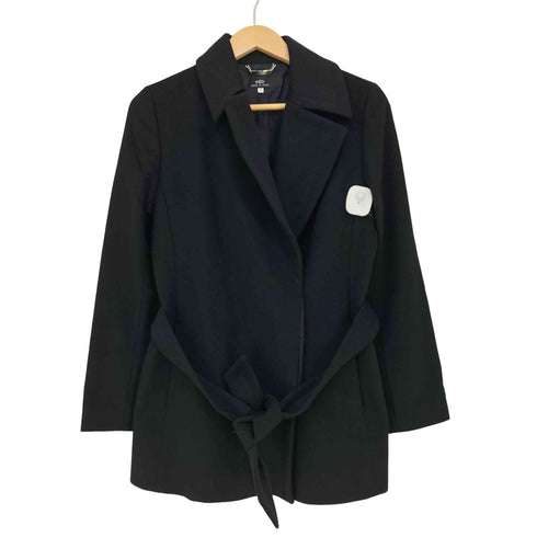 イネド INED カシミヤ100 ベルテッド ショート チェスターコート レディース 11