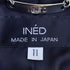 イネド INED カシミヤ100 ベルテッド ショート チェスターコート レディース 11