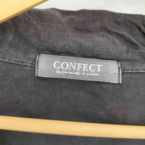 ネストローブコンフェクト nest Robe CONFECT ヘンプ セーラースモックシャツ ブラウン リボン メンズ JPN:3