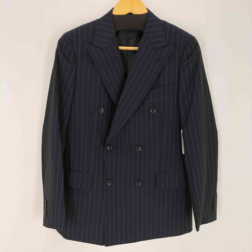 Lini L HOMME ストライプ2Bダブルテーラードジャケットセットアップ メンズ A5