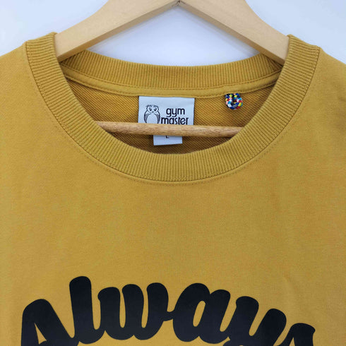 ジムマスター gym master HERITAGE WEAR プリント クルーネックスウェット メンズ JPN:L