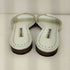 マノロブラニク MANOLO BLAHNIK Lasatte Notched Flat Leather Slide Sandal レディース