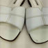 マノロブラニク MANOLO BLAHNIK Lasatte Notched Flat Leather Slide Sandal レディース