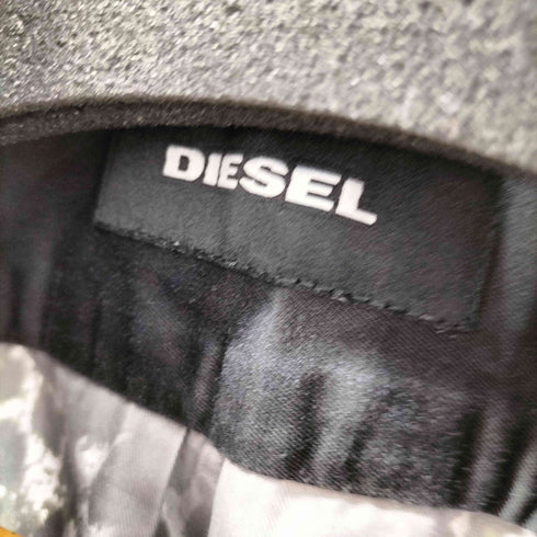 ディーゼル DIESEL 18AW S-LATER-ANIMAL JACKET Y2K 迷彩 カモ キャラクター パッチワーク アニマル レオパード シャツ ジャケット メンズ import:XS